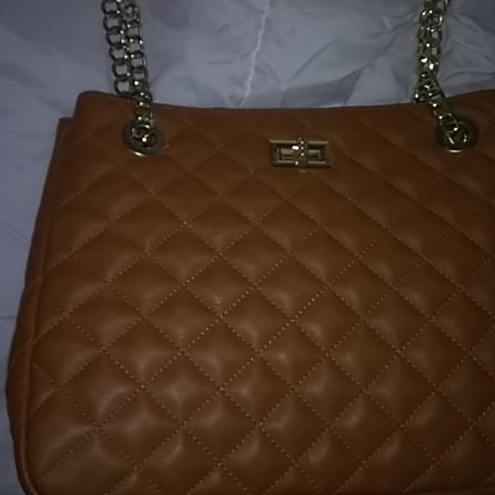 Genuine leather quilted purse BORSE IN PELLE